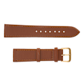 Miniatyrbild 4 av 8: Unisex Universal Pin Spänne Watch Band PU Läder Ersättning watch Tillbehör Brun20mm / 0,79in