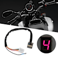 Miniatyrbillede 2 af 6: Universal Motorcykel LED Digital Gear Indikator Hastighed Skift Koblingsgreb Sensor Tilbehør