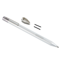 Miniatyrbillede 7 af 8: Stylus Pen 4096 Levels Trykfølsomhed Digital Kapacitiv Stylus til Surface Pro 6 5 4 3 Go Book Laptop Studio Silver