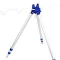 Miniatyrbillede 2 af 7: Fiske Stænger Tripod Aluminium Legering Indtrækkelig Fiske Stang Stativ til Udendørs
