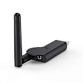 Miniatyrbild 2 av 5: USB Bluetooth 5.2 Adapter Bluetooth-Kompatibel 5.2 USB Sändare 3.5mm Extern Antenn Dator