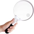 Miniatyrbilde 2 av 5: Beste gigantiske LED-forstørrelsesglass - 2,5x, 4x, 25x forstørrelseslinser - Ideell for lesing, utforskning og inspeksjon