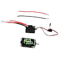 Pikkukuva 2 / 5: 540 Harjamoottori 35T ja 1060 Harjallinen ESC 60A 2-3S RC 1/10 -autoon
