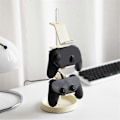 Miniatyrbild 1 av 5: Transparent Rör Kontrollerställ Spelkontroll Headset Hängare, B