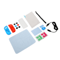 Miniatyrbild 6 av 8: Tillbehör för Switch Family Bundle - skärmskydd, greppskydd, kortfodral, bärväska - allt i ett