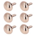 Miniatyrbillede 4 af 8: 200 stk møbelknapper, flerbruks metallbelegg rustfritt DIY håndlaget spikerhode trim for vesker sko hatter klær SP6001