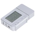 Miniatyrbild 6 av 8: Projektionsväckarklocka Bakgrundsbelyst LED USB-laddning Multifunktionell klocka med tid temperaturprojektion