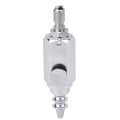 Miniatyrbilde 3 av 8: Rustfritt stål Profesjonell 8 cm Mini Portable Scuba Diving Universal Luftdyseutstyr for BCD Inflator Slange Clean ToolSilver