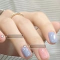 Miniatyrbild 3 av 5: Nagellack Gel Vattenbaserad Hög Glans Blank Hållbar Frostad Nagellack för Damer B13