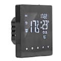 Miniatyrbillede 4 af 8: Digital termostat LCD-skærm programmerbar smart touch-skærm gulvvarme kedelcontroller sort AC90‑240V K2MRH3A