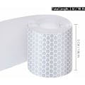 Miniatyrbillede 2 af 5: Pakke med 6 Advarselstape Højtydende Reflekterende Tape med Klæb - 50MM x 3M, Ideel til Markering af Farlige Områder