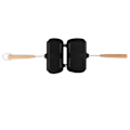 Miniatyrbillede 7 af 8: Sandwich bageplade dobbelt side sandwich maker anti stick med aftageligt håndtag sandwich pande til gaskomfur æg toast