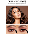 Pikkukuva 4 / 8: Kaksipuolinen vasen ja oikea nestemäinen eyeliner-kynä, vedenpitävä ja tahraamaton eyeliner, loistava lahja ystäville