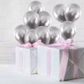 Miniatyrbillede 5 af 5: 100 Stk. 5 Tommer Metalliske Balloner Dekorative Latex Balloner til Fødselsdag Bryllup Forlovelse