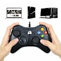 Miniatyrbillede 8 af 8: Kablet Gaming Controller Gamepad Universal Joystick Gamepad til Android til PC Bærbar Sort