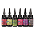 Miniatyrbillede 6 af 8: 12 stk UV-harpiks Assorterede Farver Hurtig Hærdende Levende Farve Bredt Anvendt UV Epoxy Harpiks til DIY Smykkefremstilling