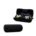 Miniatyrbillede 2 af 5: Sort Silikoneetui Passer til Bose Soundsport Free True Wireless Tand Headset Boks