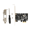 Pikkukuva 2 / 8: Gigabit Ethernet -kortti 10 Mbps 100 Mbps 1000 Mbps mukautuva PCI E langallinen verkkokortti Win for Linuxille OS X:lle