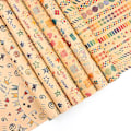 Miniatyrbild 3 av 5: Kraft Presentpapper för Pojkar - 6 Ark, Brun, Perfekt för Födelsedagar och Festligheter