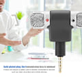 Miniatyrbilde 6 av 8: 3,5 mm Mini Mic Digital Stereo Mikrofon Profesjonell Håndholdt Ekstern Trådløs Mikrofon