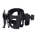 Miniatyrbillede 7 af 8: 2 i 1 klapvognskopholder mobiltelefonholder multifunktion universel 360° rotation baby carriage flaskeholder