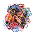 Miniatyrbild 6 av 8: Gummiband Färgade Hög elasticitet Stark hårslinga Engångslitet gummiband