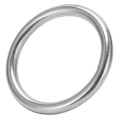 Miniatyrbillede 4 af 8: Bådrunde ringe O-ring i rustfrit stål med tråddiameter 8 mm Specifikation for bådsejladsdykning8x70 mm/0,3x2,8in