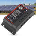 Miniatyrbillede 6 af 8: LCD Solar Charge Controller 5V /2,5A Dual USB PWM cellepanelregulator Automatisk identifikation 12V 24V50A