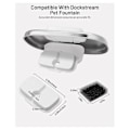 Miniatyrbild 4 av 5: 12-pack Ersättningsfilter kompatibla med Dockstream Trådlös Vattenfontän PLWF005/PLWF115/WF105, Djurfontänfilter-B3