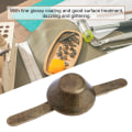 Pikkukuva 3 / 8: 50 kpl kukkaro käsilaukku kartio jalat Nailhead Stud Spike nahka askartelutarvikkeet (messinki 10mm)