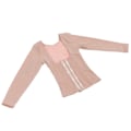 Miniatyrbillede 2 af 8: Åndbar Shapewear Langærmet Justerbar Kropsformende Talje Slanketræner til kvinder (hudfarve)M