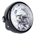 Miniatyrbilde 5 av 8: Motorsykkel frontlykt Universal Robust LED 7 Tommers Frontlykt Pære Dag Eller Natt Sterkt Frontlys