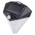 Miniatyrbillede 2 af 8: Udendørs solcellelys LED 3 lystilstande Bevægelsessensor IP65 Vandtæt gadevæglampe til gårdhave fortov