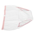 Miniatyrbillede 7 af 8: Menstruationsundertøj til kvinder, hvid, L, beskyttende, lækagesikre menstruationsnettrusser til kvinder
