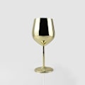 Miniatyrbillede 3 af 5: Vinglas i Rustfrit Stål - Guld (1 stk) - Perfekt til Udendørs, Bar, Pools, Dæk, Både, Picnic, Hverdagsmåltider eller Fine Middage