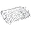 Miniatyrbilde 1 av 5: 1 stk. Frityrkorg for ovn, grillkurv i rustfritt stål, non-stick nettingkurv, frityrbakke trådkurv