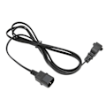 Pikkukuva 6 / 8: IEC-virtajohto IEC320 C14 -uros NEMA 1 15R -naarasvirtajohto pöytälampulle, kaiuttimelle, LCD-näytölle, 10A 125V