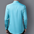 Pikkukuva 4 / 4: Miesten Slim Fit Peacock Green -nappapaidallinen mekkopaita