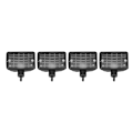 Miniatyrbilde 4 av 8: RC LED-lysdeksel for HSP REDCAT AXAIL scx10 Scale RC Model Crawler LED-lyssett (firkant)