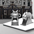 Miniatyrbillede 5 af 5: 2in 304 Rustfrit Stål Skydedør Hjul U-Slot Ruller Kraftige Remhjul Glat Rullende Dobbelt B-B14