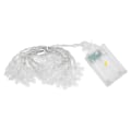 Miniatyrbild 1 av 8: LED Snowflake Light String 20LED batteridrivna LED String Lights för julfest inomhus utomhus
