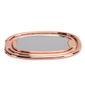 Miniatyrbilde 4 av 8: Mobiltelefon Finger Ring Stativgrep 360° Rotasjon Telefonholder for Magnetisk BilfesteRose Gold