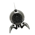 Miniatyrbild 7 av 8: Bluetooth-högtalare multifunktionell snygg HiFi förlustfri ljud färgglad andningslampa bärbar FM-radio för inomhus utomhus grå
