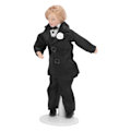 Pikkukuva 6 / 8: Nukkekodin sulhanen miniatyyri posliinisulhanen 1/12 mittakaavan nukketalon sisustuslisävaruste