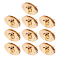 Miniatyrbillede 6 af 8: 10 stk. Hardwarelås Spænde Klassisk Design 4cm Drejelås Spænde Pung til DIY Læderhåndværk Punge Pung