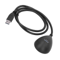 Miniatyrbild 8 av 8: 0,8 m USB 3.0 förlängningsdocka kabelram Dockningsbaskabel Vagga hane till hona