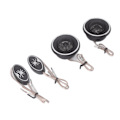 Miniatyrbillede 8 af 8: 2 stk. Dome Tweeter 150W 4 Ohm Indbyggede Kondensatorer Bilhøjttaler til Alle Bil Lydsystemer