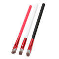 Miniatyrbild 3 av 8: 3ST Brow Concealer Contour Brush Grått hår Rött Vit Svart Handtag Vinklat Tunt Set