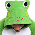Miniatyrbilde 3 av 5: Plushdyr og sjødyr voksen Halloween-kostyme - Funziez! X-Large Toad