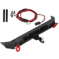 Miniatyrbillede 2 af 8: Metalbagkofanger med D-ringe passer til Axial SCX10 III AXI03007 1/10 RC bilmodel